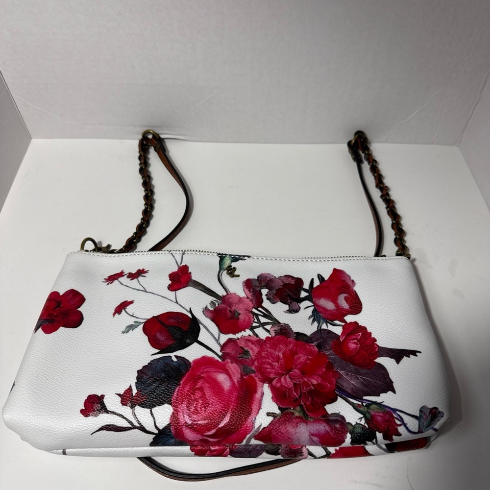 ELLIOTT LUCCA floral print clutch/shoulder bag - See Pics For Imperfections 💕